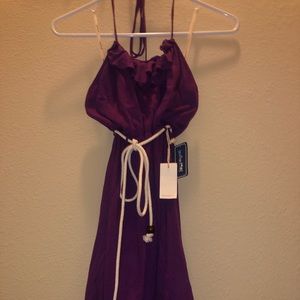 Halter open back forever 21 dress